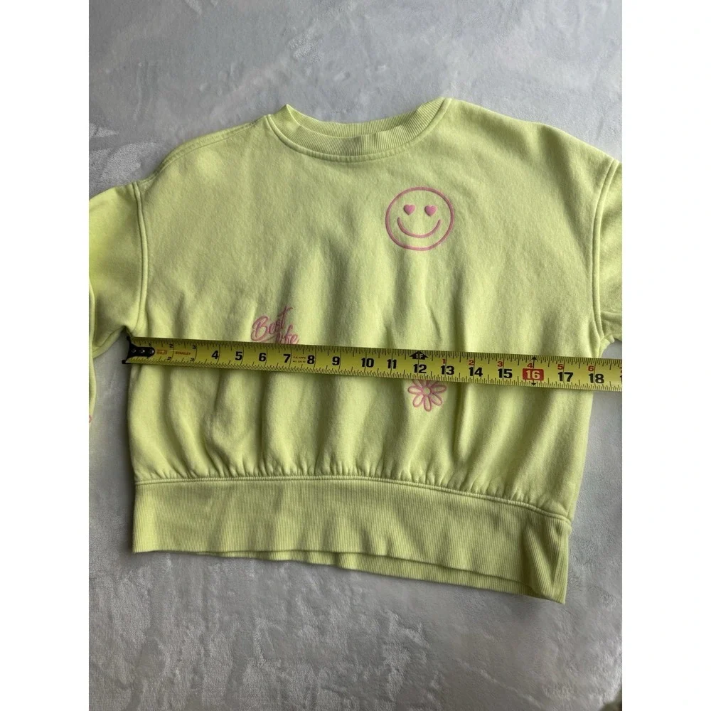 Old Navy Girls' Long Sleeve Top Yellow Size 10/12
